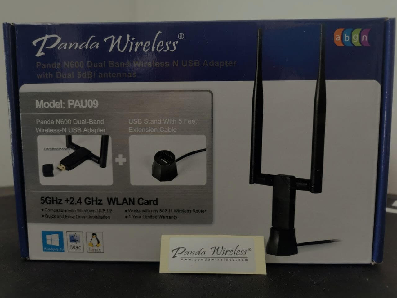  Caja Panda Wireless N600 [Fotografía propia]